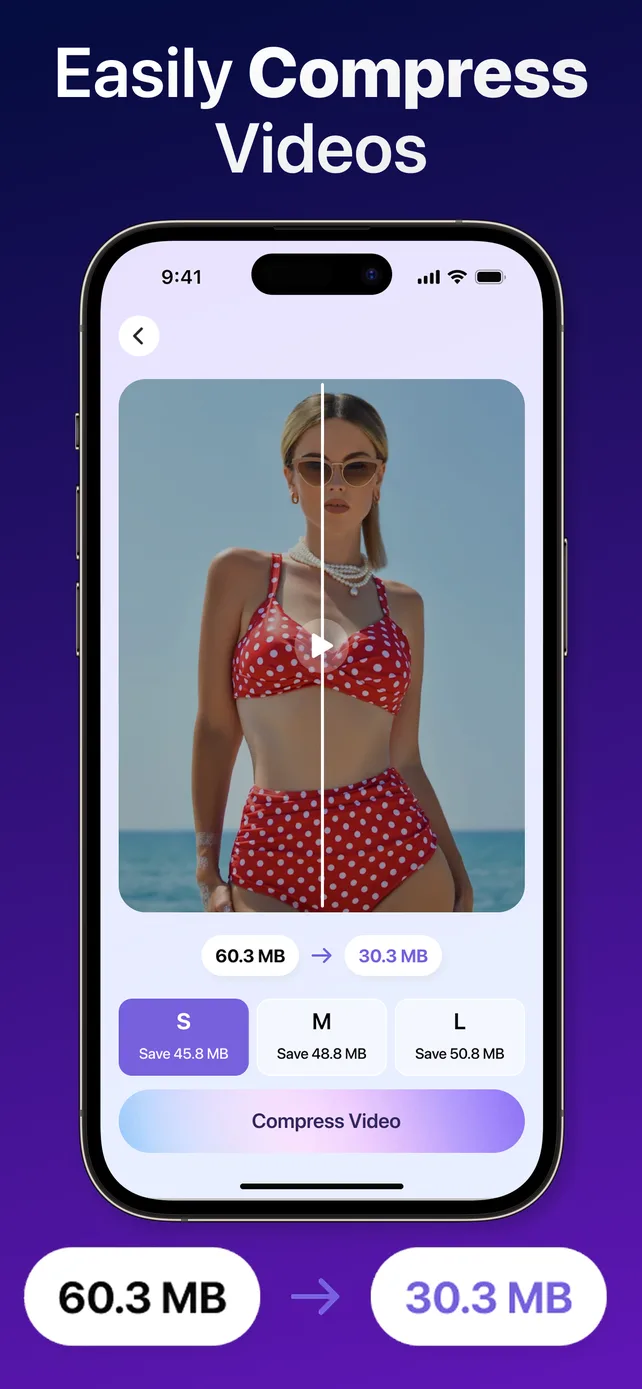 Easily compress videos